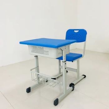 China Cheap School Tables and Chairs Blue School Chairs and Tables Adjustable Kids School Tables and Chairs - Henan Youte School Furniture Co., Ltd - China