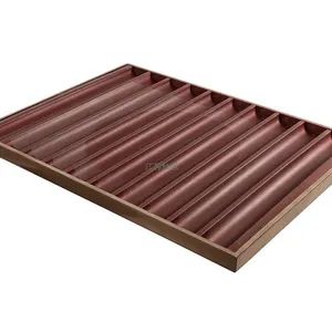 High-Quality Perforated 10 Mould Slot Baguette Baking Pan Versatile Baguette Baking Tray French Bread Tray Non-Stick Oven Bakery Tray - Jiangsu T-Shine Bakeware Co., Ltd. - China