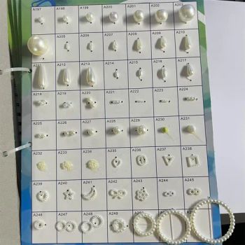 Factory Wholesale ABS Plastic Pearl Beads with Holes Beads Different Shapes for Garment DIY Decoration - Chaozhou City Chaoan Fuyang Daguangming Bead Product Factory - China