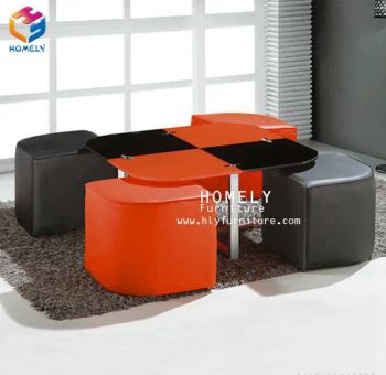 Homely Hotel Restaurant Furniture Leather Dining Chair and Table Set - Nanhai Homely Furniture Factory - China