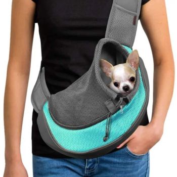 Breathable Mesh Travel Safe Sling Pet Carrier for Dogs Cats Size M Origin China Condition New Pattern Solid Style - GOOD SELLER CO., LTD. - China