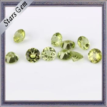 Perfect Natural Cut Peridot Stone Beads MOQ 1PCS Size 4mm Grade High Quality AAA Color Green Shape Round HS Code - Guangxi Wuzhou Starsgem Co., Limited - China