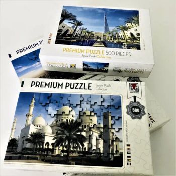 Wholesale Custom Jigsaw Puzzles Frame 500 1000 Pieces for Kids and Adult - Yiwu Tiger Playing Cards Co., Ltd. - China