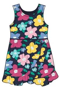 High Quality Summer Foreign Trade Children Flower Vest Dress Size S Gender Girl Origin China Feature Soft Season Summer Age 2-7 Years - Nanchang Guobang Knitting Garment Co., Ltd. - China