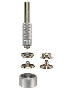 Premium 12mm Brass Snap Buttons for Fashionable Clothing Fasteners - Dongguang D&G Industrial Co., Ltd. - China