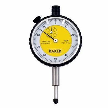 Stainless Steel Standard Plunger Type Gauges Baker KO2 Brand Baker Shape Round Jewels Count 8 Meter Type Analog Power Source - Creative Engineering Company - India