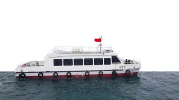 Sightseeing Ferry Passenger Ship Aluminum Boat 30 People Origin China Condition New Model NO. ds19 Trademark Dookyu Fuel Type - Qingdao Dookyu Crown Marine Co., Ltd. - China