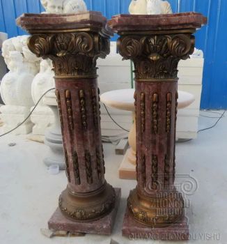 Marble Granite Elegant Architectural Home Decoration Column - Quyang Zhongou Yishu Marble Sculpture Manufactory - China
