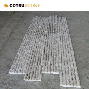 Charcoal Random White Quartzite Slate Peak Stone Ledge Cultured Stone for Walls - Xiamen Cotrustone Imp. & Exp. Co., Ltd. - China