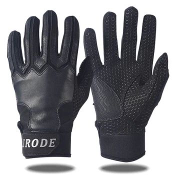 Best Quality Black Baseball Softball Batting Gloves Custom Design Wear Resistant Softball Gloves - Guangzhou Sanliansan Sports Goods Co., Ltd. - China