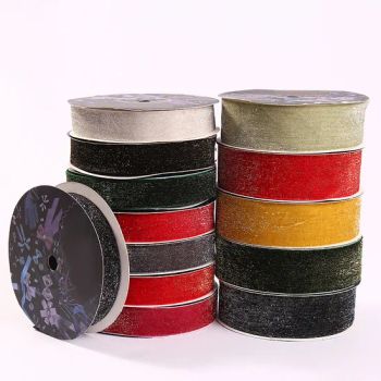 Wholesale Luxury Gold Glitter Metallic Ribbon Headband Clips Bow Wedding Christmas Decoration Gift Package Ribbons - Guangzhou Incfon Garment Accessory Co., Ltd. - China