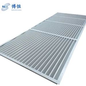 Metal Louver That Can Withstand Harsh Weather, Big Rain, Hot Sunlight, Heavy Storm - Shenzhen Noise Control Co.,Ltd - China