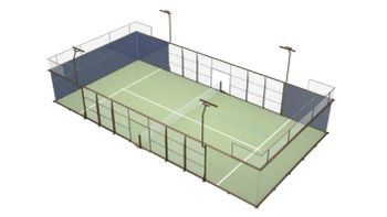 Padel Court Outdoor Indoor Panoramic Paddle Tennis Court China Art Padel - QINGDAO CHANGZHOU PLASTIC INDUSTRY CO., LTD. - China