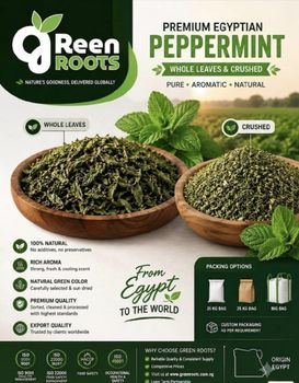 Peppermint and spearmint—whole leaf or crushed. - Green Roots Company - Egypt