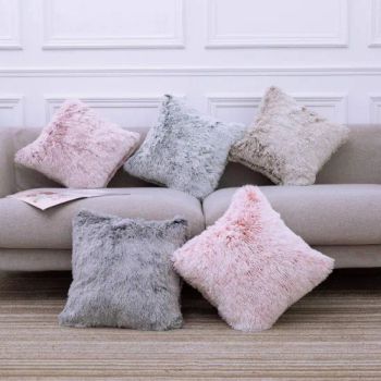 Home Decorative Luxury Super Soft Plush Faux Fur Throw Pillow Cover Cushion Case Double Sides Fur Plush Pillows for Sofa Bed - Good Seller Co., Ltd. - China
