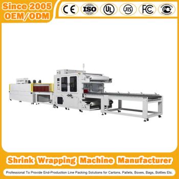 Stretch Wrapping Machine Factory Film High Speed Heat Shrink Tunnel Side/L Bar/Sleeve Sealer Shrink Wrapping Machine for Calculators/Learning Machines Factory - Elite Machinery Group Co., Ltd - China