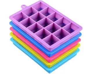 Easy Release Silicon Mold Ice Cube Trays Silicone with Lids Ice Cube Molds - Xiamen Digeer Rubber and Plastic Co., Ltd. - China