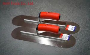 Concrete Tool Plastic Handle Round End Plastering Trowels - Amf Tools Co., Ltd. - China