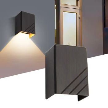 Die-Cast Brass 9-17V AC/DC IP65 Down Flush Mount Integrated LED Wall Light - Lutou Technology (Shenzhen) Co., Ltd. - China
