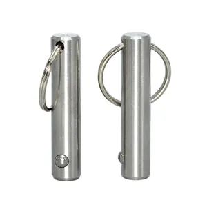 Fishing Gear Cylindrical Stainless Steel Customized Ball Quick Release Detent Pin with Ring - Fast Hardware Electronic Co., Limited - China