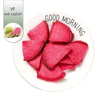Wholesale Red Radish Crisps Dehydrated Radish Vf Fruit and Vegetable Crisps Snack Factory - Jiaozuo Hailian Food Co., Ltd. - China