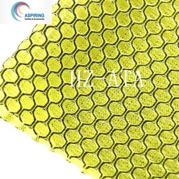 100% Polyester 230GSM GOAT Filament Tricot Mesh Fabric Flame Retardant HZ-ATA MOQ500Kg - HangZhou Aspiring Textile and Accessories Co., Ltd. - China