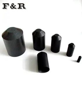 Heat Shrinkable Cable End Caps Rec Color Brown Brand F & R Model NO. REC Material Rubber HS Code 3917310000 Trademark - Yueqing City Full Imp. & Exp. Co., Ltd. - China