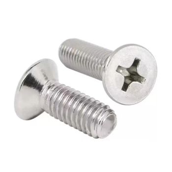 Galvanized Cross Flat Head Bolts Countersunk Bolts Machine Thread Machine Screws - Hebei Tengyun New Materials Co., Ltd - China