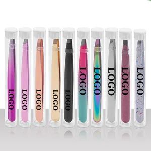 Wholesale Eyebrow Tweezers 2 Flash Eyebrow Set Diagonal Eyebrow Tweezers Black - Qingdao Shellstar Industrial Technology Co., Ltd - China
