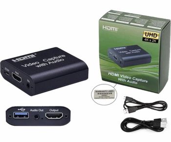 Hdmi Video Capture With Loop Out Brand standard Part Number standard Converts To Type standard Converts To Gender - New Ratan Electronics - India