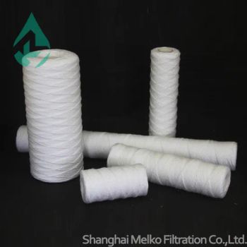 String Wound Filter Cartridges Filter Accessories Size OEM Od Optional ID Optional Trademark OEM Length Optional Max.Flow - Shanghai Melko Filtration Co., Ltd. - China