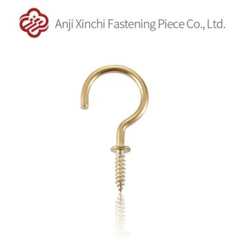 Hook Screws Furniture Hardware Accessories Fasteners Hook Brand Ss Origin China Condition New Color Colored Shape Single - Zhejiang ChengJun Industrial Co., Ltd. - China