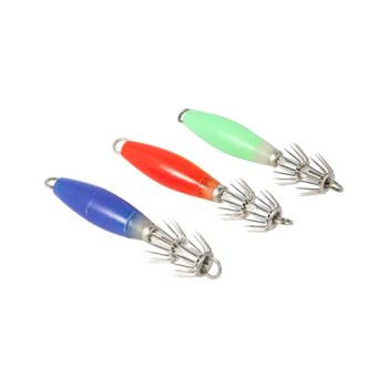 Shrimp Hunter Style Luminous Squid Jigs Hooks Glow in Dark Glow Fishing Hooks - TAIZHOU FASTOOL INDUSTRY CO., LTD. - China