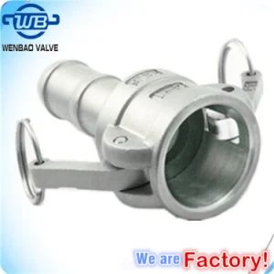 2" Stainless Steel Type C Camlock Couplings Groove Reducer Self Locking Couplers Fittings Type a B C D E F Da DC Dp Adapter Quick Couplings Camlock Fitting - Wenbao Valve Co., Ltd. - China