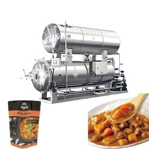 Powerful Steam Retort Sterilization Machine Food Equipment - Luohe Golden Shell Mechanical Equipment Co., Ltd - China