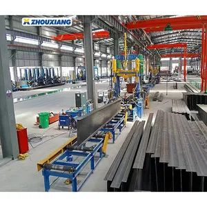 Building Steel Structure H Beam Automation Manufacturing Assembly Welding Machine - Wuxi Zhouxiang Complete Set of Welding Equipment Co., Ltd. - China