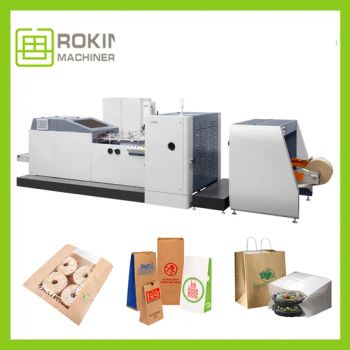 Paper Bag Forming Machine Heat Seal Kraft Paper Sandwich Lunch Bags - Wenzhou Rokin Machinery Co., Ltd - China