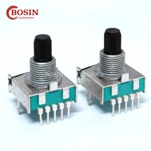 17mm Series Prescion Universal Changeover Single Gang Electrical Rotary Switches - DONGGUAN CITY BOSIN ELECTRONICS CO., LTD. - China
