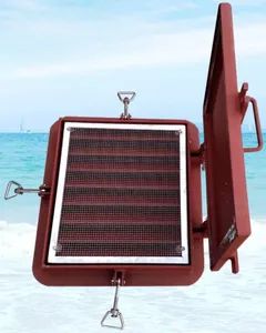 Marine Steel Aluminum Alloy Window Louver with CCS Origin China Material Steel HS Code 7308300000 Open Style Opening Color Grey, - Chongqing New Maritime Import & Export Co., Ltd. - China