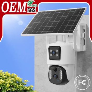 3MP Security Solar PTZ Camera Outdoor Solar CCTV Camera 4G SIM Card - Zhangzhou Believe Trading Co., Ltd. - China