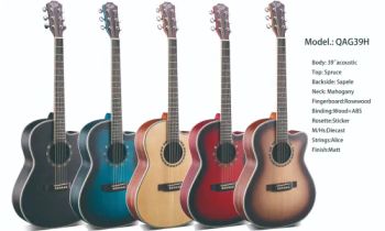 OEM 41 Inch Very Good Wooden Acoustic Slim Guitar Best Selling Guitar - GUANGZHOU ARTINY GUITAR CO., LTD - China