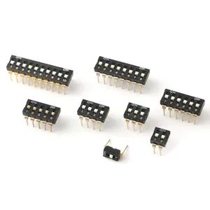 High Quality 2.54mm Pitch DIP Switches 1-10 Pin Dial Switch 1-10 Position DIP Switch - Shinningpc Industrial Co., Ltd. - China