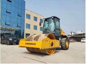 8 10 Ton Single Drum Vibratory Compactor From Dfm Factory YSW 208 210  - Define Machinery Corp. - China