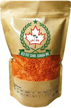 Premium-Grade Red Split Lentils - Red Ifat Camel Canada Inc. - Canada