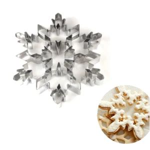 Christmas Snowflake 3D Cookie Cutter Pastry Biscuit Mold Dough Baking Cutter Pastry Tools - Tianjin Huayu Technology & Trade Co., Ltd - China