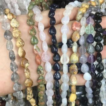 Natural Stone Agate Vertical Hole Water Drop Beads Loose Beads Jewelry Accessories - Ningbo General Union Co., Ltd. - China