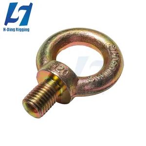 Eye Bolt JIS 1168 Certified Hot DIP Galvanized Carbon Steel Construction with Forged Design for Offshore and Construction Applications - Qingdao H-Ding Rigging Co., Ltd. - China