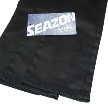 Zz1472 Repreve Polyester Viscose Cotton Spandex Fabric Coating Denim Fabric - Foshan Seazon Textile and Garment Co., Ltd. - China
