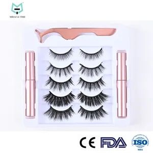 Mtlashes Lashes Factory Customization Mink Eyelashes 3D Handmade Makeup Magnetic Eyeliner Eyelashes - Qingdao Miracle Time International Trading Co., Ltd - China