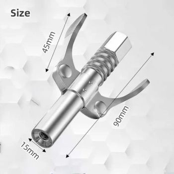Grease Gun Nipple New Quick Release Grease Coupler OEM Yes Capacity 400cc Trademark ludi Stock Have Stock Certification - Zhejiang New Yankun Technology Co., Ltd. - China